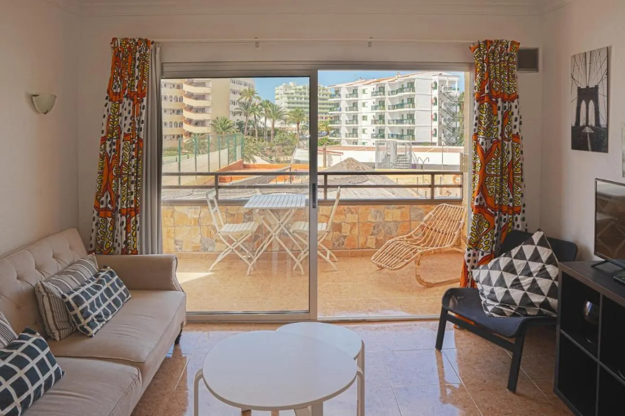 Pool View Accommodation In Playa Del Ingles Maspalomas  Spain