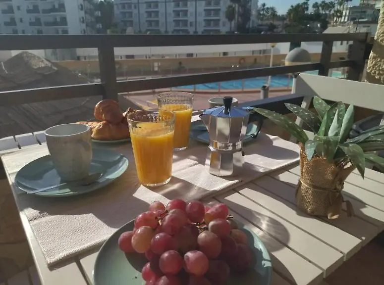 Apartment Pool View Accommodation In Playa Del Ingles Maspalomas