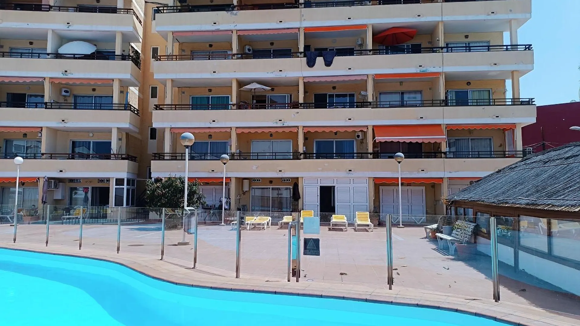 Pool View Accommodation In Playa Del Ingles Maspalomas  Spain